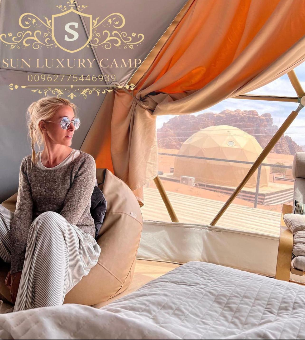 Sun Luxury Camp &Tour Apartment Wadi Rum Ngoại thất bức ảnh